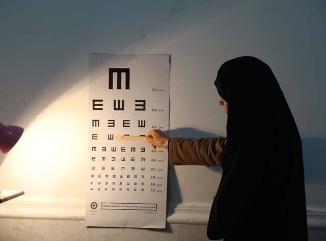 13900912 binaee (5) بیش از هزار کودک تست بینایی دادند
