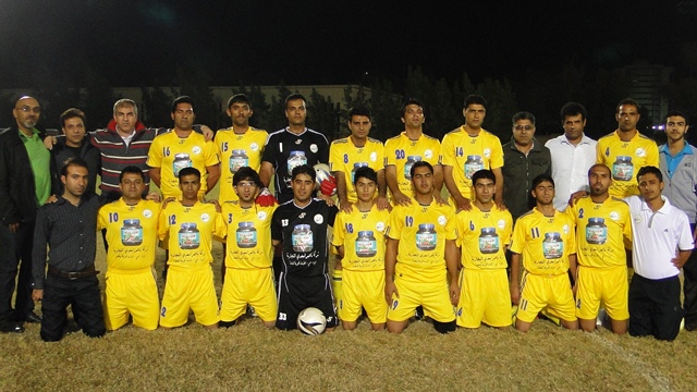 بازی گراش‌جوان مقابل تیم فیشور در دبی