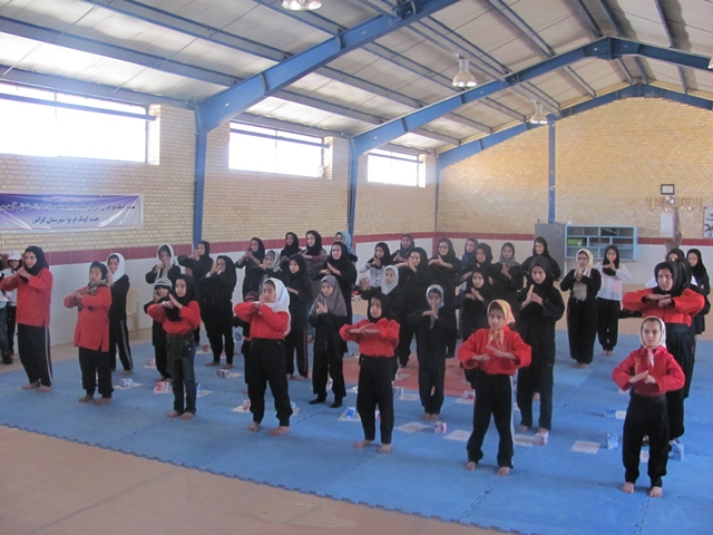 بانوان کونگ‌فوکار گراش و داراب با هم مسابقه دادند