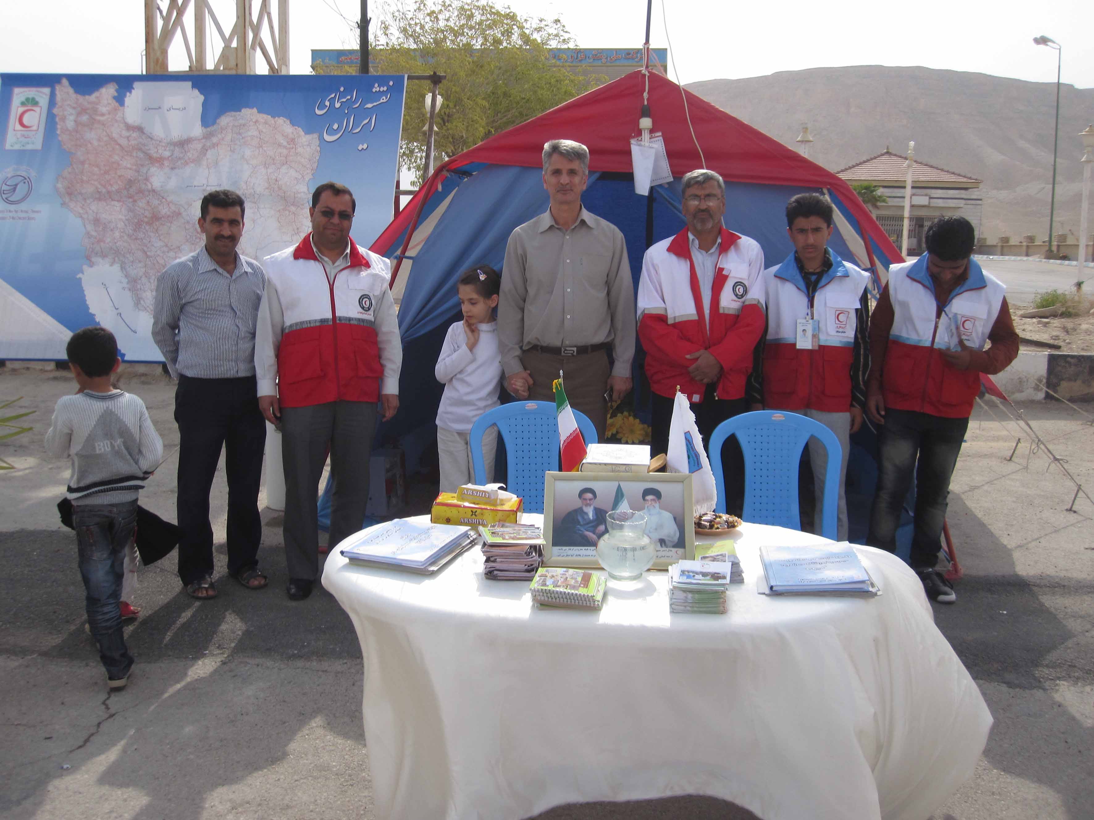 بازدید معاون امداد و نجات جمعیت هلال احمر استان از گراش