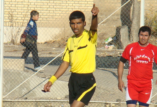 قضاوت حسین‌پور در مسابقات نونهالان قهرمانی کشور