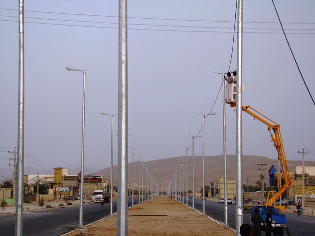 مراحل پایانی ساخت بلوار خلیج فارس