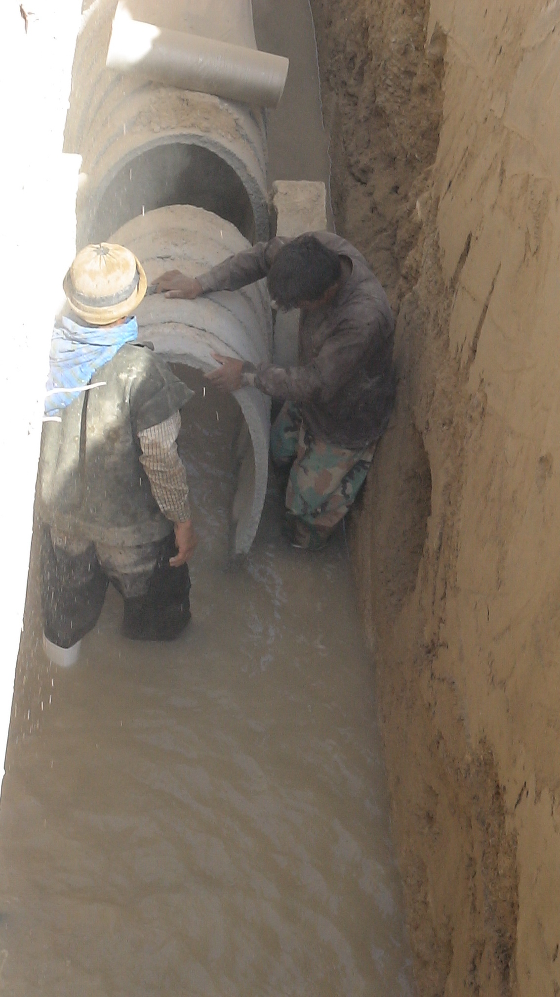 آغاز فاز دوم پروژه احیاء و مرمت قنات حسن آباد فداغ