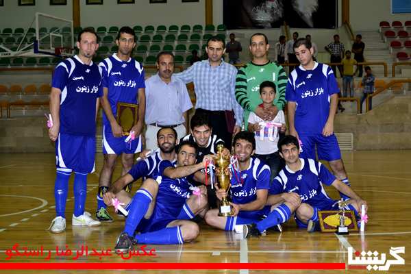 گراشی‌های زیتون کیش دوم شدند