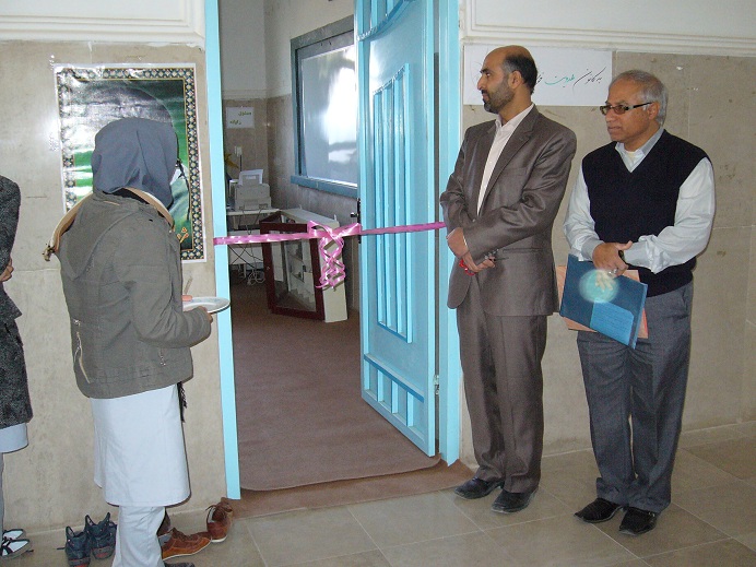 افتتاح کانون مهدویت در دبیرستان دخترانه‌ ام‌البنین (س)