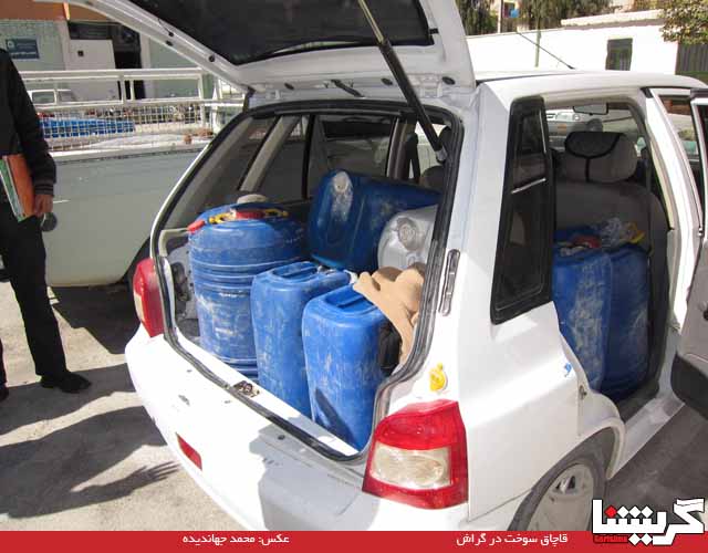 گشت ادارات برای جلوگیری از قاچاق سوخت