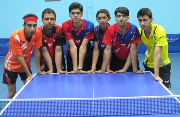 موغلی، عباس‌زوج، حسینا و آخوندی قهرمانان جام تنیس روی میز شهید یحیایی