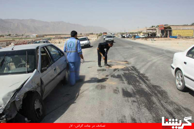 تصادف باجناق‌ها در جاده