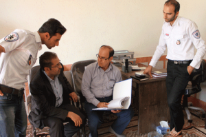 bazdid1-300x199 Dr. Bahmani Re-orients Himself in the Faculty of Medicine