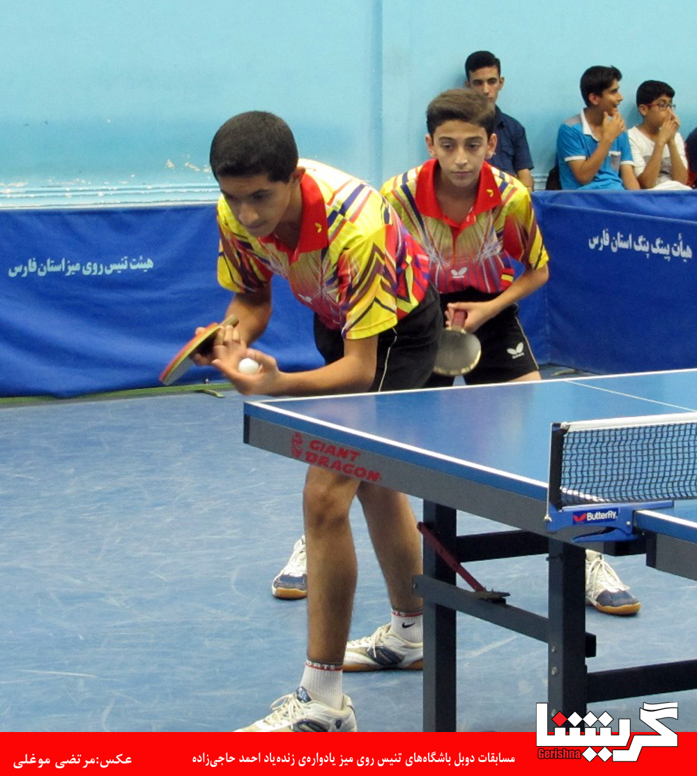 گراش جوان قهرمان مسابقات دوبل باشگاه‌های تنیس روی میز