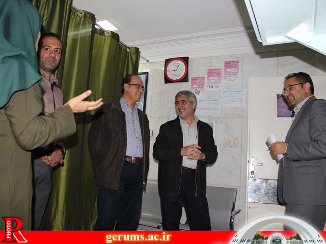 بازدید رییس دانشکده از زایشگاه