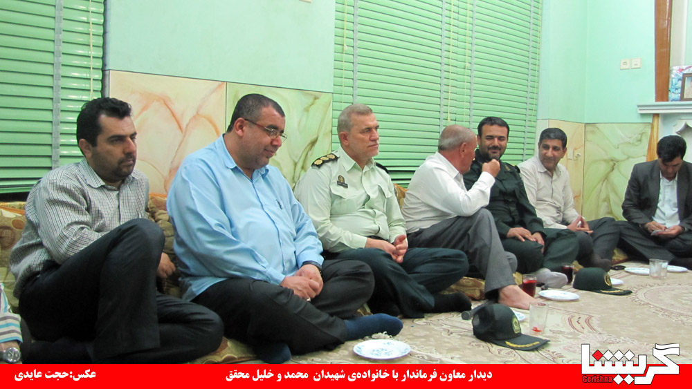 دیدار با خانواده‌ی شهیدان سید خلیل و سید محمد محقق