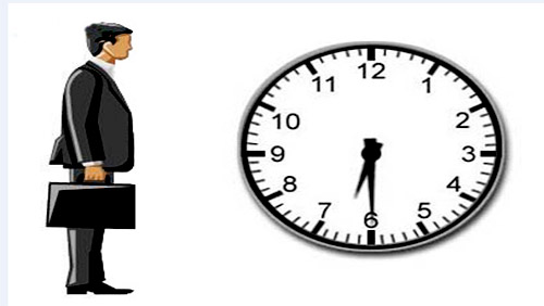 کارمندان ساعت ۶:۳۰ سرکار می‌روند