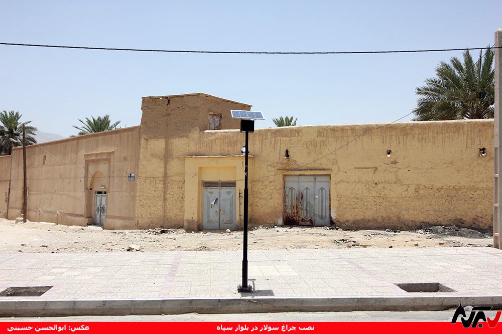 خورشید شب‌های بلوار سپاه را روشن می‌کند