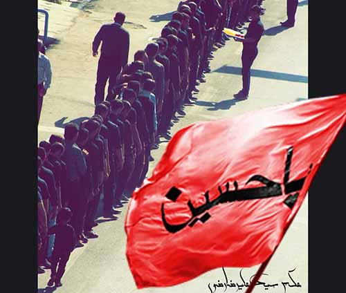 شور حسین در شهر می‌پیچد