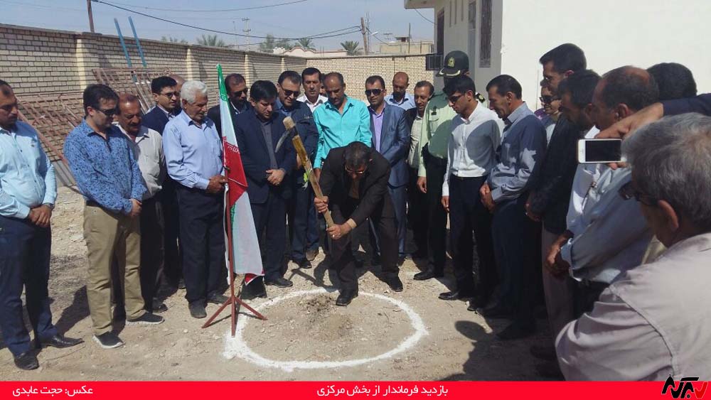 markazi5 بازدید فرماندار از پشتپری و بشیرآباد/ کلنگزنی پانسیون در فداغ