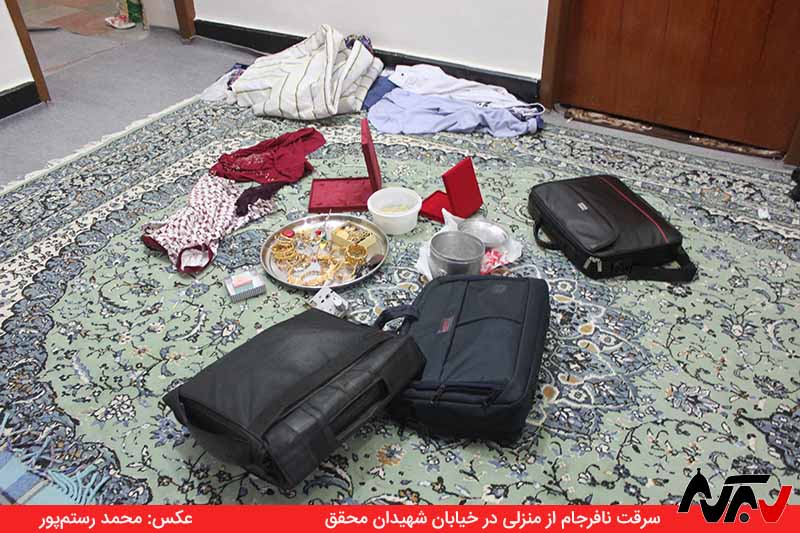 سارق طلاها در حین سرقت منزل دستگیر شد