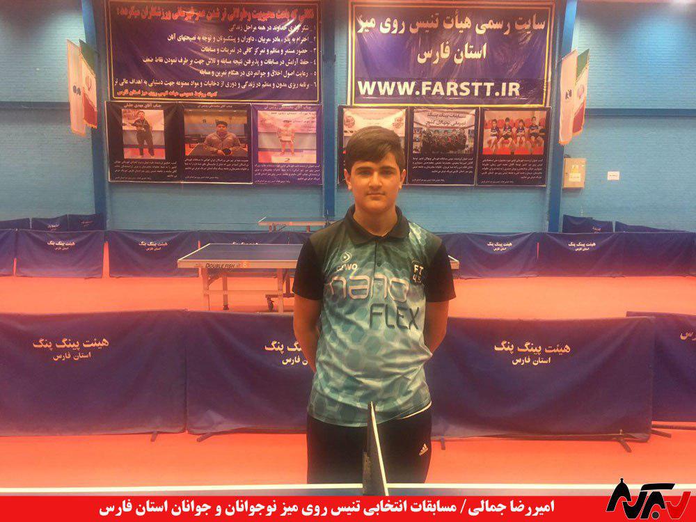 13960604 Tennis یک طلا و یک برنز سهم گراش در مسابقات تنیس روی میز استان