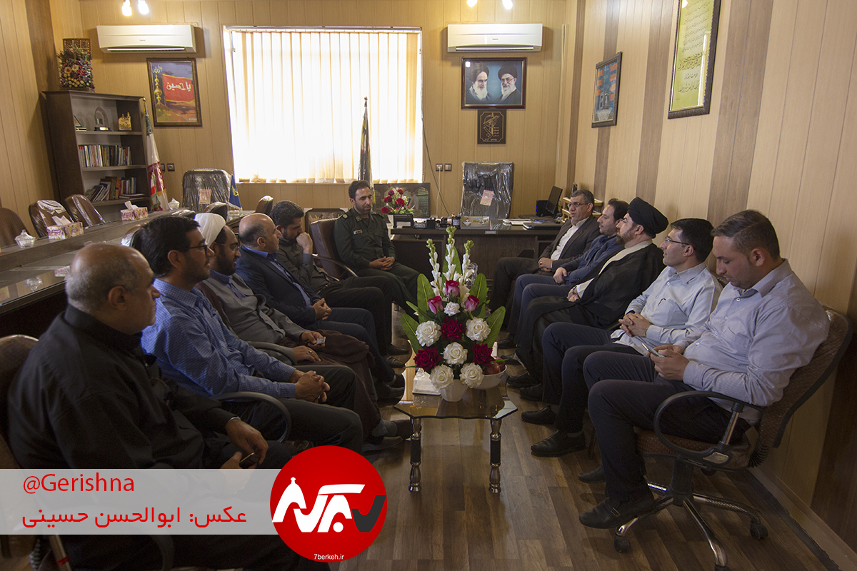 دیدار فرماندار با سپاهیان گراش