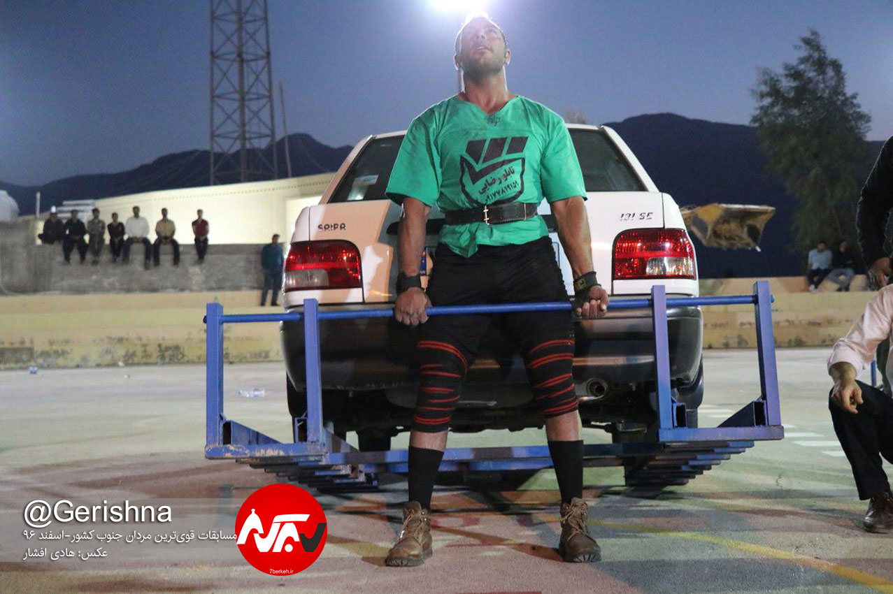 تصاویری از زورآزمایی قوی‌ترین مردان جنوب