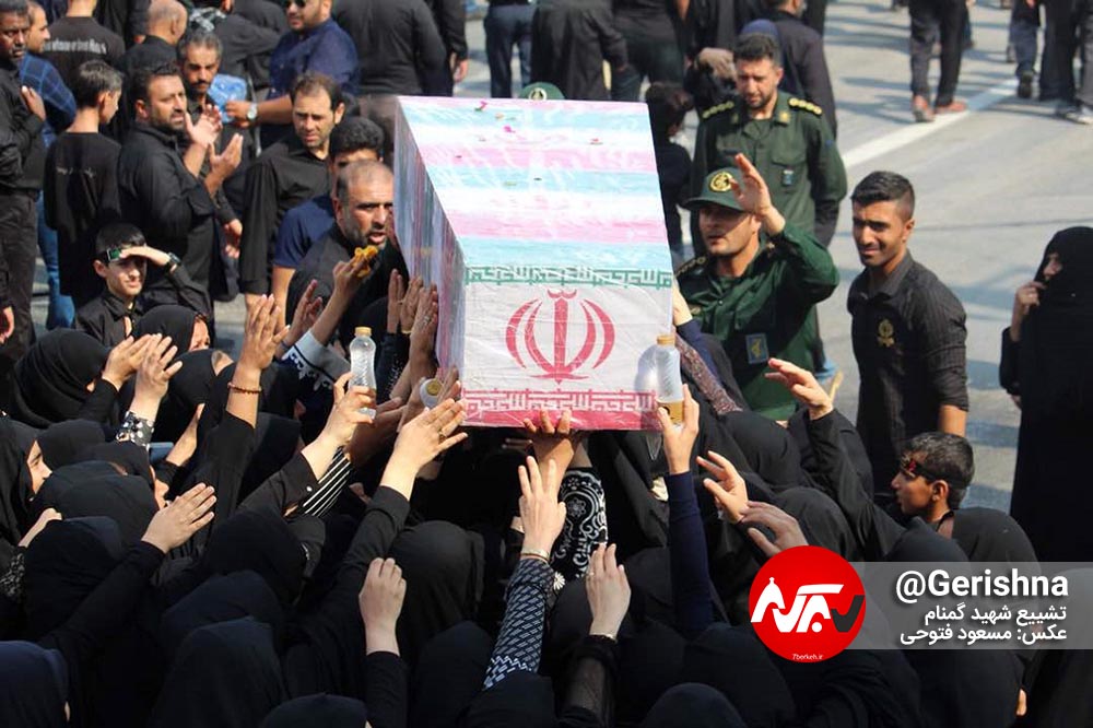 13970628 Shahid Gomnam (8) گزارش تصویری: تشییع شهید گمنام از گراش تا لار