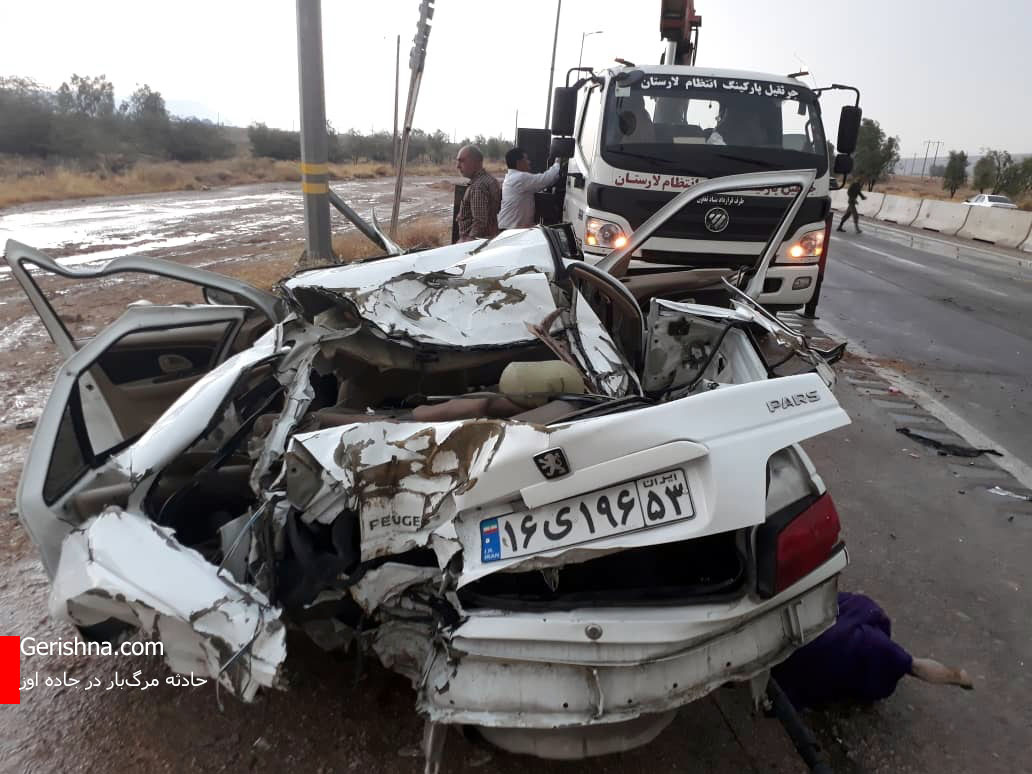مرد بوشهری قربانی انحراف در جاده اوز