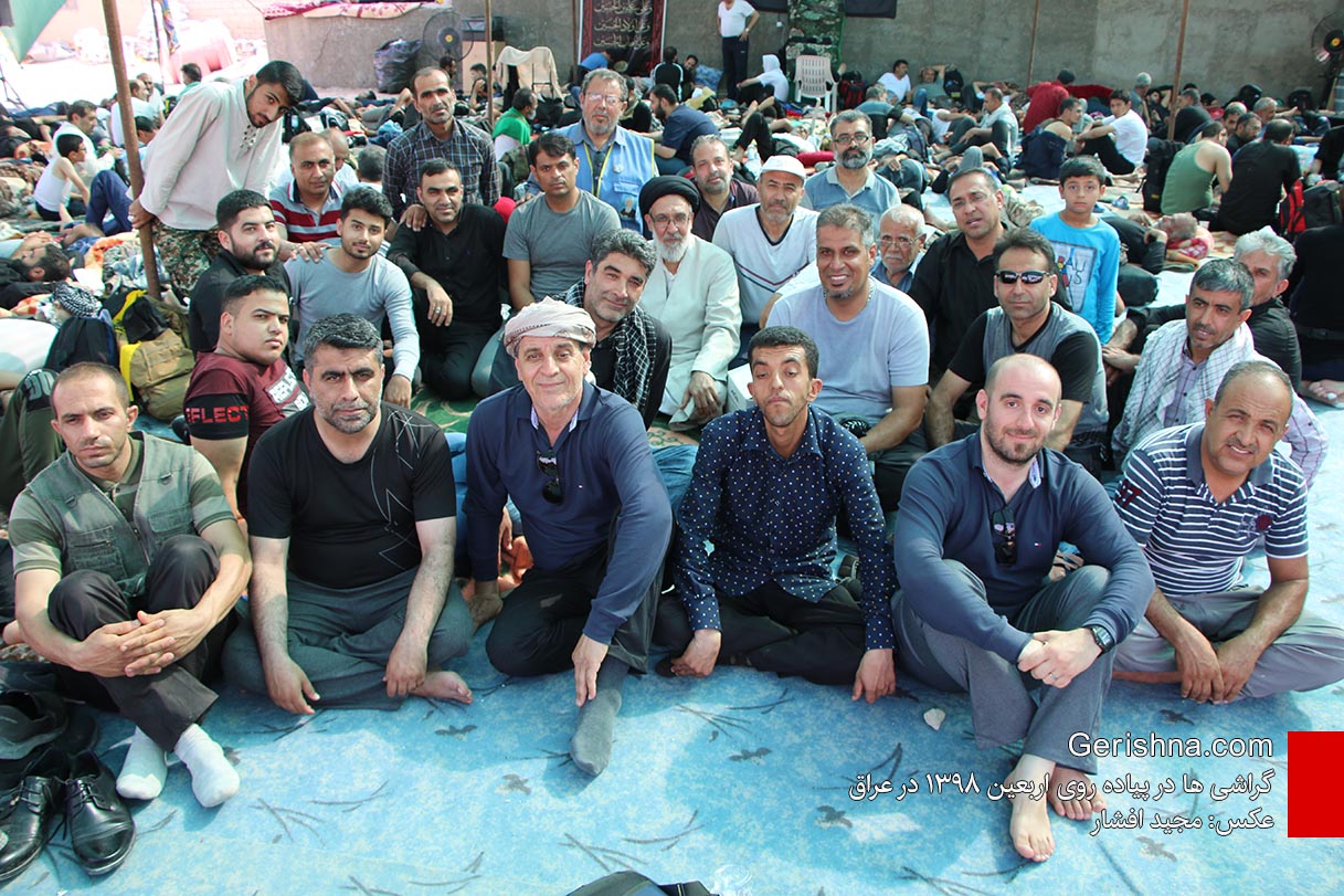 گزارش تصویری ۱: همگام با راهیان اربعین