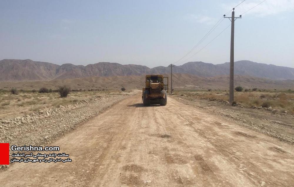 روستای کسرالدشت جاده‌دار می‌شود