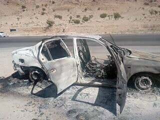 آتش‌سوزی سمند صدمه جانی نداشت