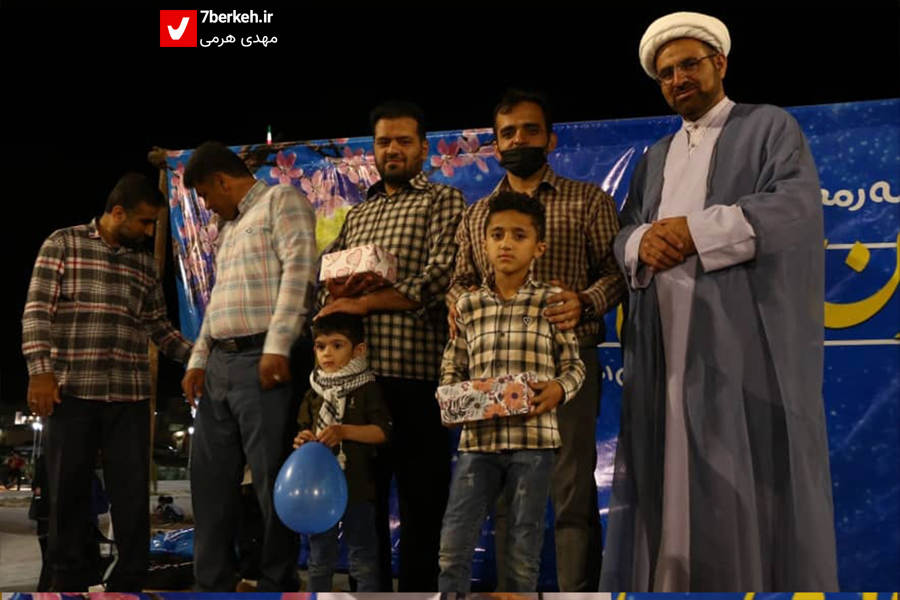 تقدیر از فرزندان حاج قاسم در پارک شهید سلیمانی