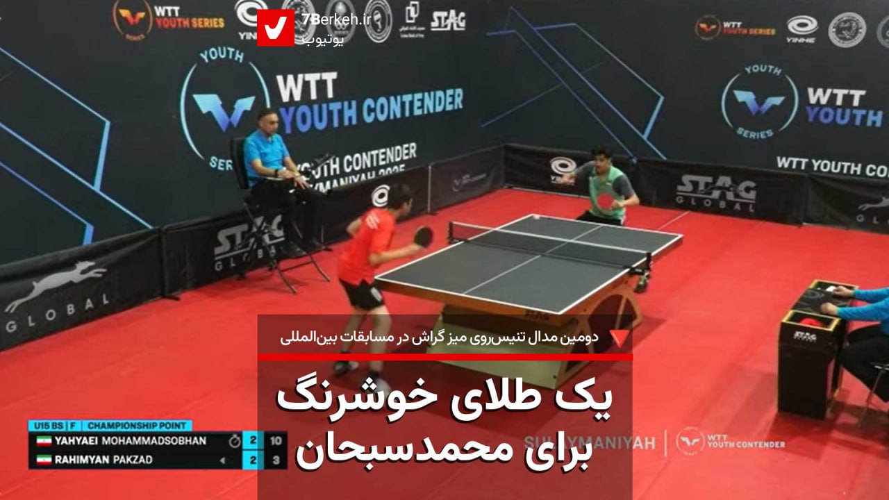 یک طلای خوشرنگ برای محمدسبحان