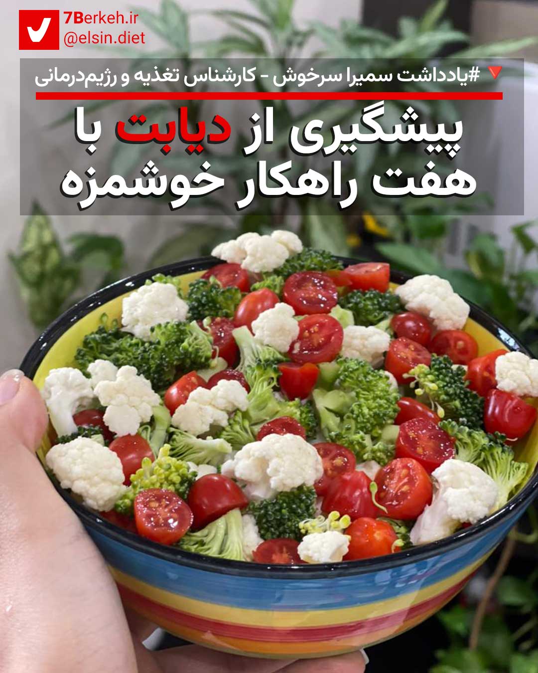 پیشگیری از دیابت با هفت راهکار خوشمزه