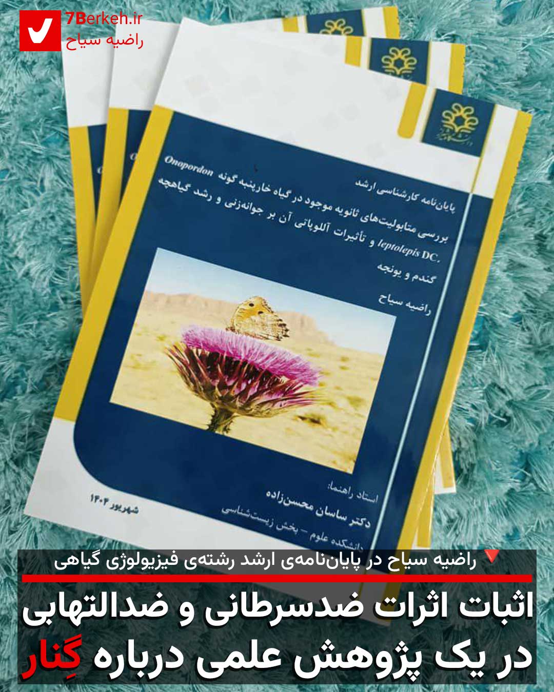 اثبات اثرات ضدسرطانی و ضدالتهابی در یک پژوهش علمی درباره گِنار