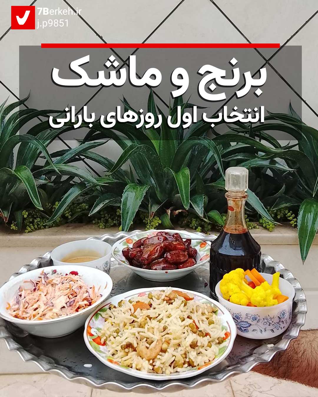 برنج و ماشک انتخاب اول روزهای بارانی